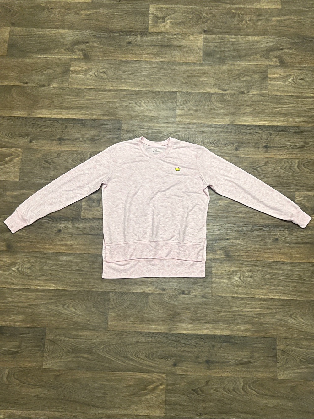 Masters Augusta National Crew Neck Sweatshirt Size Medium Pink Long Sleeve